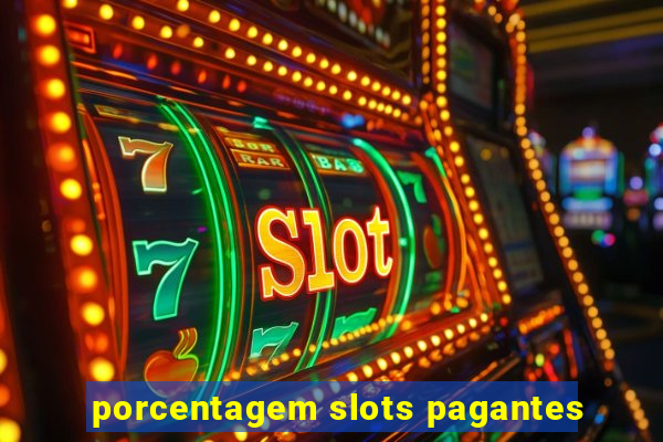 porcentagem slots pagantes